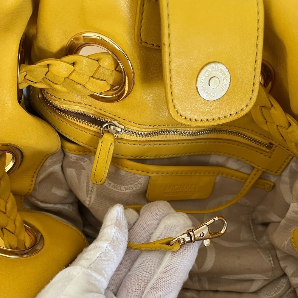 MICHAEL Kors Lambskin Braided Camden Tote,Dustbag NWOT 2008 - Picture 15 of 17
